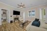 Gas Fireplace, Surround Sound Hook Up