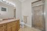 Second Primary Bath with Walk In Shower
