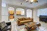 Spacious family room & open countertop area to kitchen