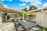 Outdoor entertaining space