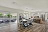 Dining/kitchen/glimpse to patio