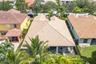 Aerial View - Back Yard & Screened Patio