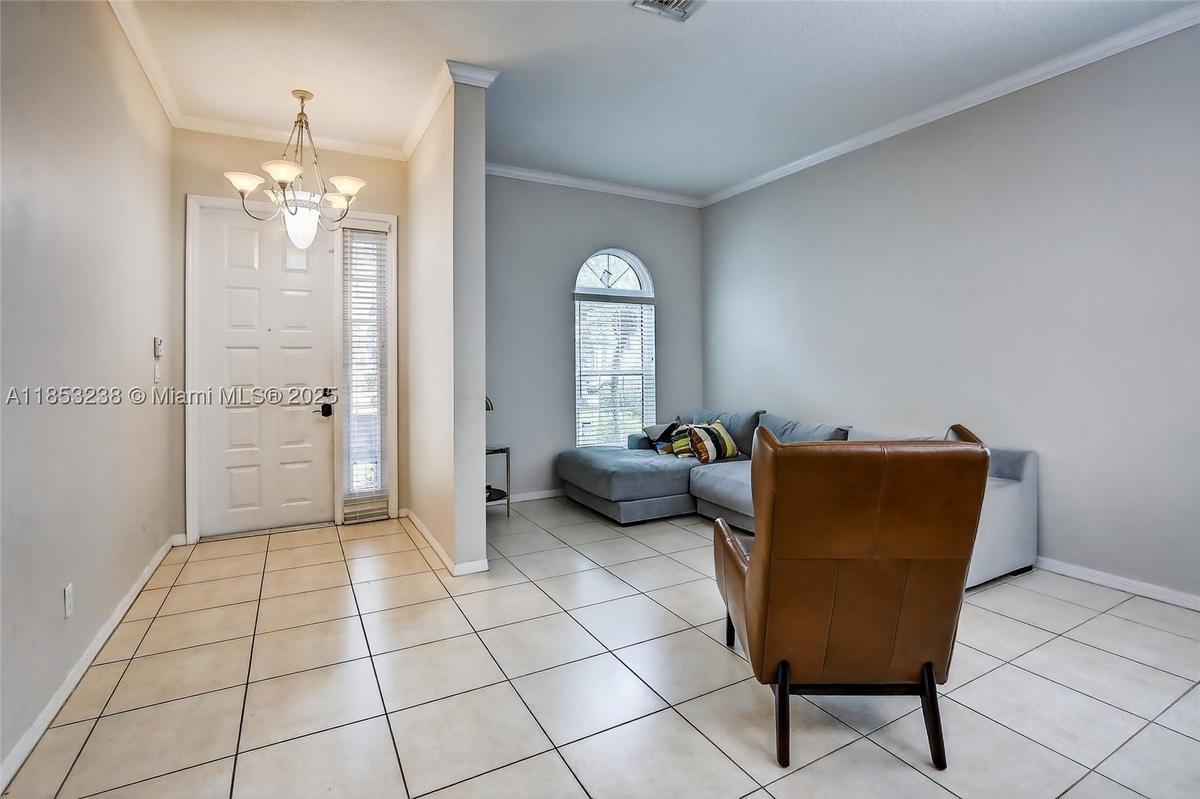 Foyer/entryway & formal living room