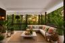 Covered Porch Virtually Staged