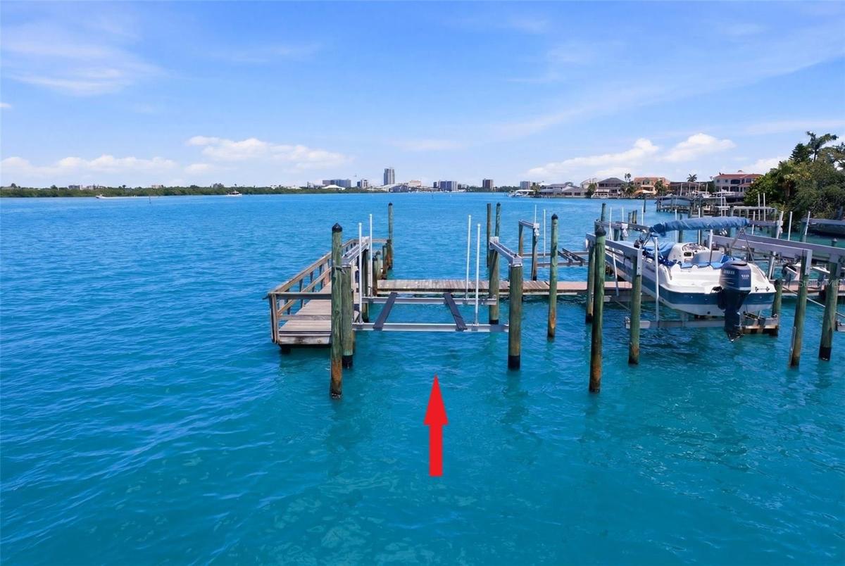 Assigned 30ft deep water boat slip with a 10,000-pound lift, water and electric. The Dock deck and rails are currently being replaced; no assessment, 