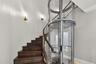 Private in-home elevator offering effortless access to all levels.