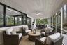 Virtually staged patio