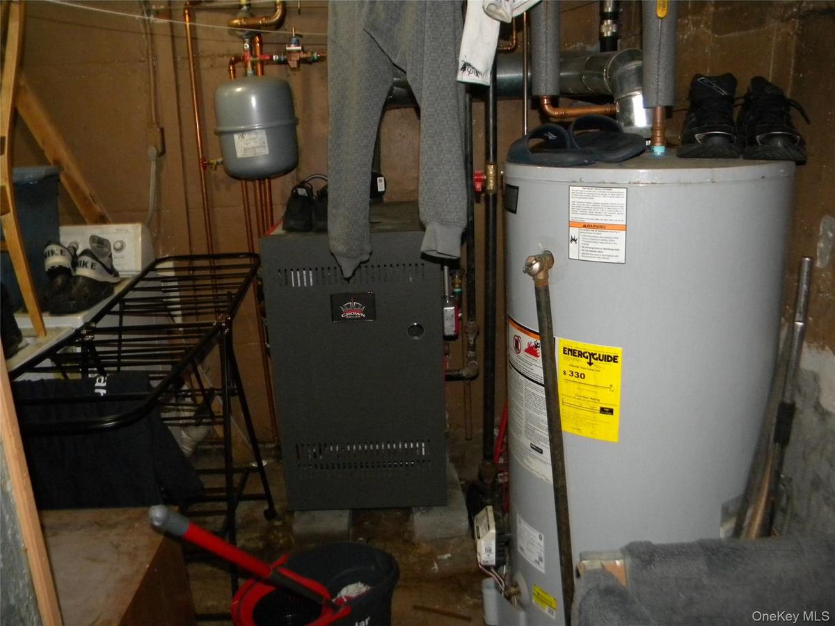 FURNACE AND HOT WATER TANK