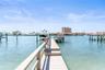 Well-equipped private tyvek walk-way & dock featuring a 13,000 lb boat lift, with electric, water and lighting