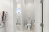 Additional view of shared Jack-and-Jill bath from bedroom 4's private vanity area