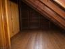 Stagged photo with empty attic