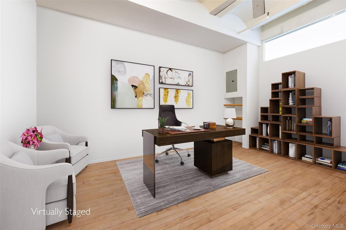 Flexible bonus room (virtually staged as home office)