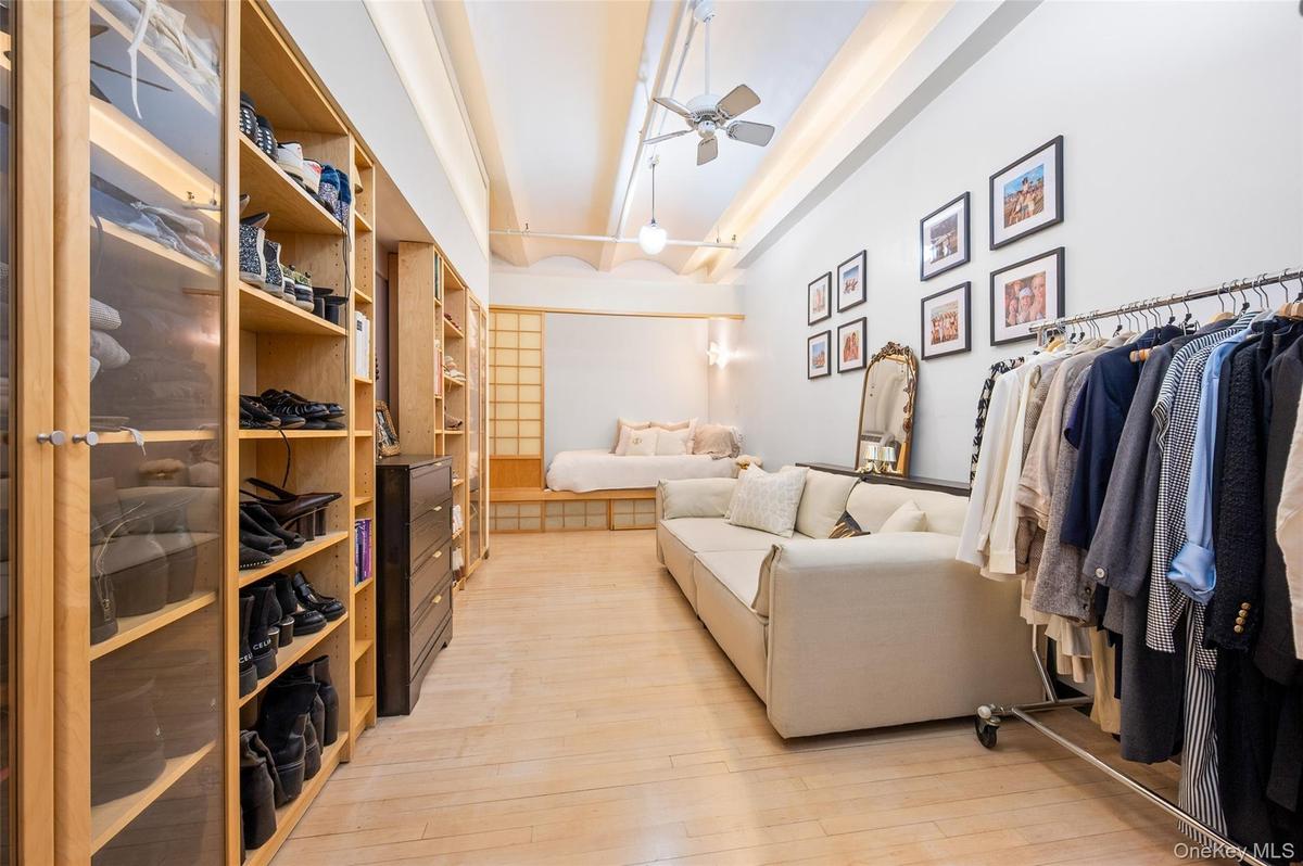 Custom walk-in closet