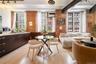 Dining area adjacent to the kitchen