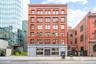 Historic loft building facade