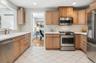 Not shown is the laundry area and a built-in desk on this level.