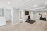 The basement is walk-out and offers plenty of opportunity for play, exercise, storage. Not shown are utilities and an attached garage.
