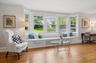 Who doesn't love a bay window with a built-in seat!
