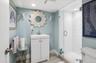 The lower level has a full newer bath.
