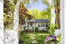 Front arbor entering into the yard area