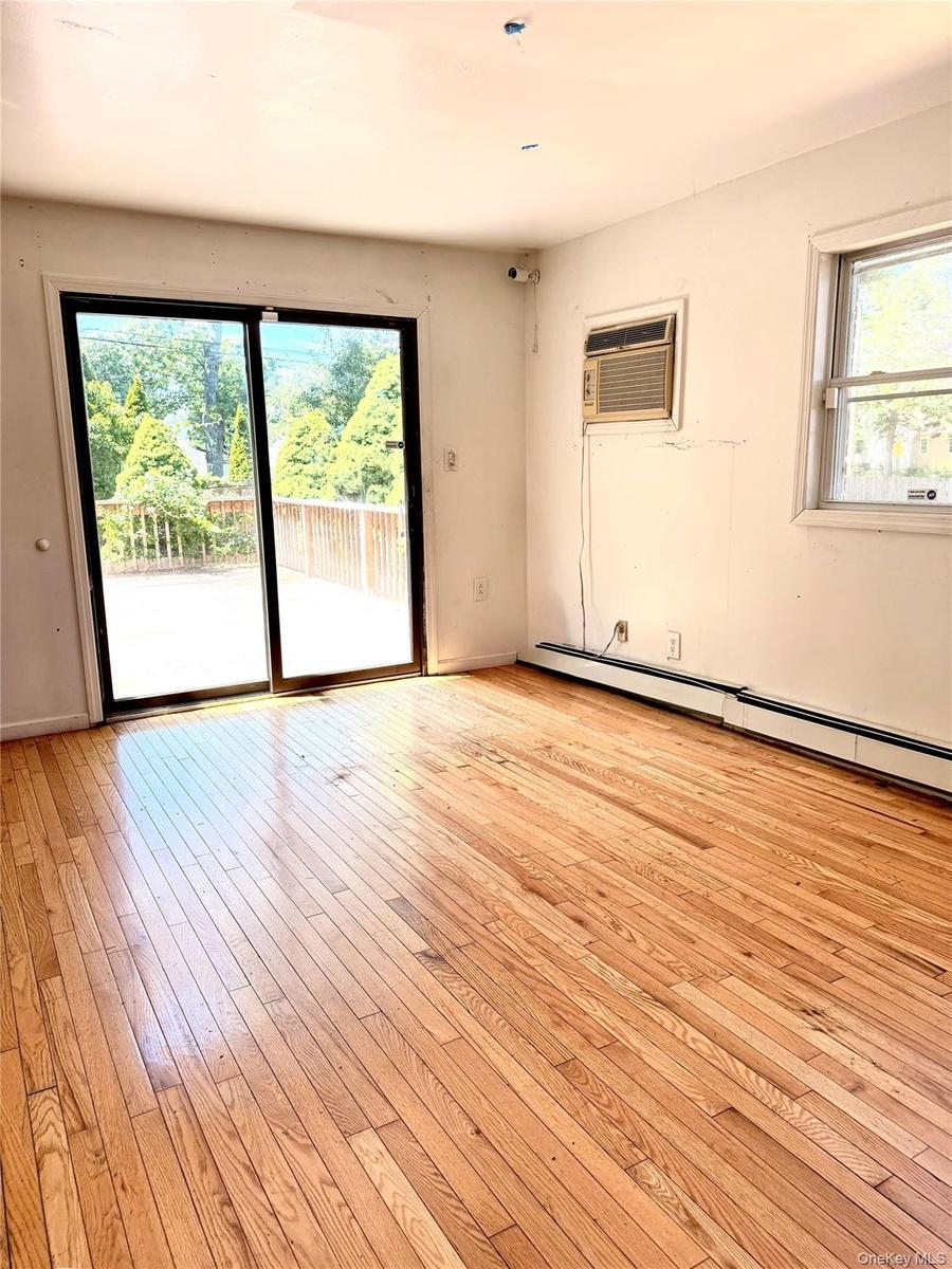 Family room leading onto backyard deck