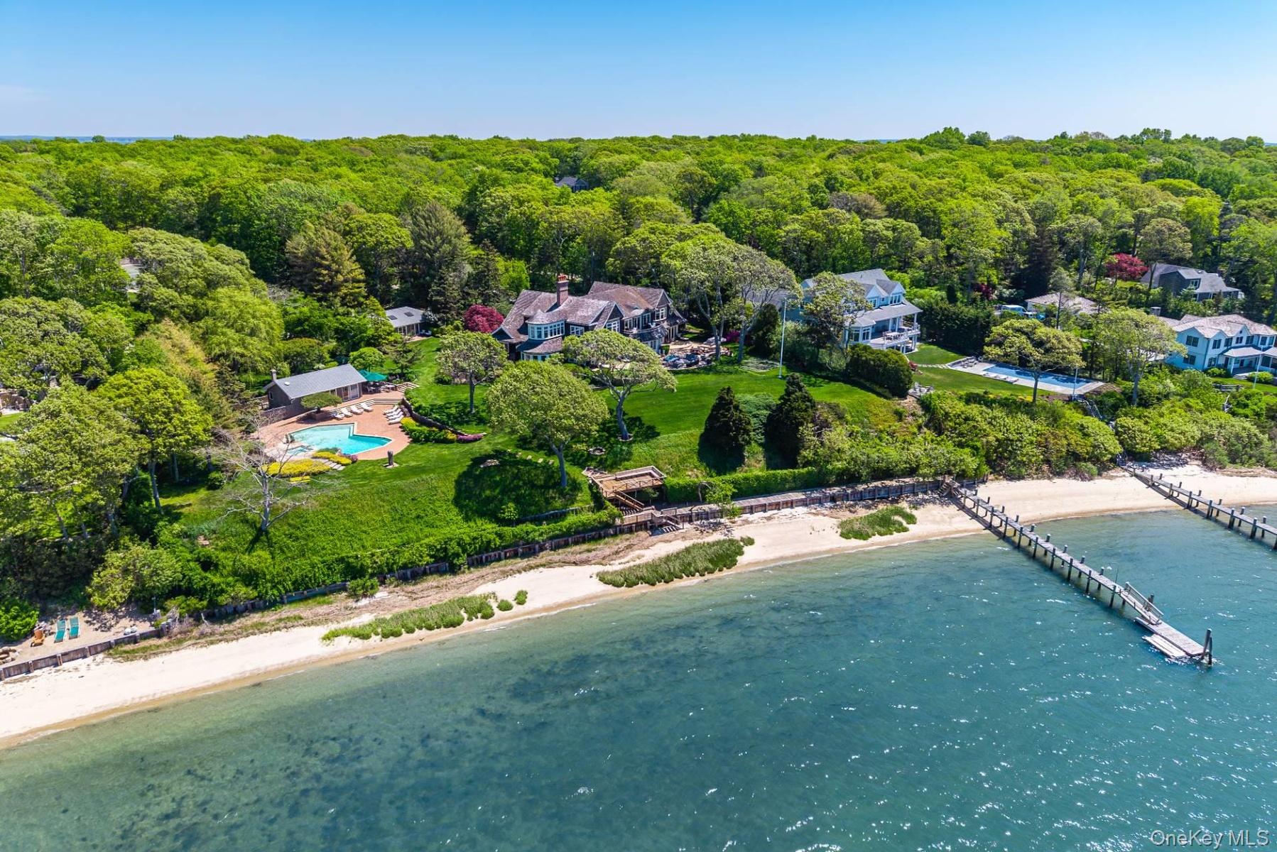 Nassau Point Estate with Deep Water Dock
