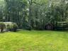 Tree filled acreage surround the home