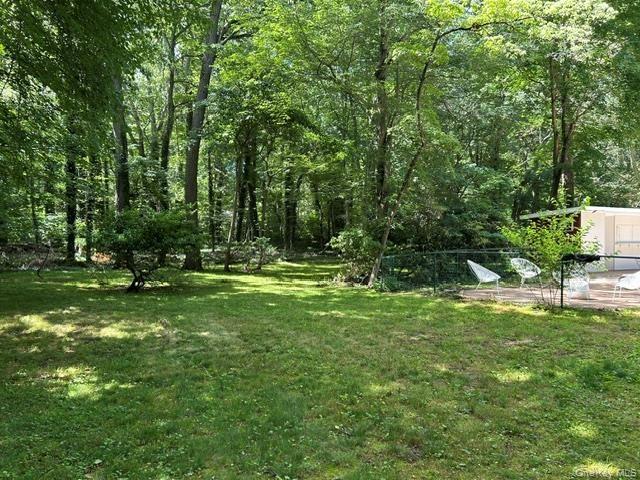 Another view of the spacious yard