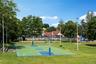 Gould Park. Adult pool, kids pool, hoops, ball fields, more. Brand new.