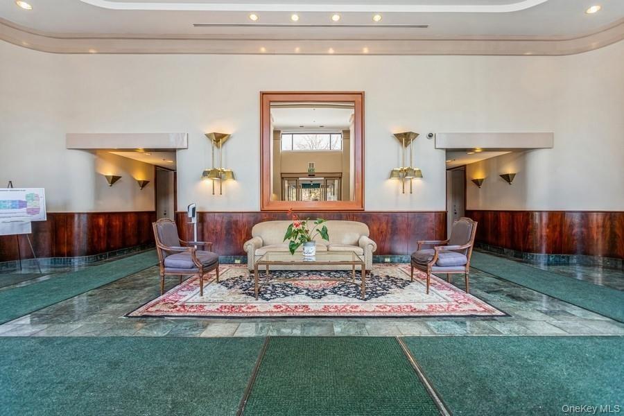 Entering into the Lobby of  The Carlton House Concierge Service