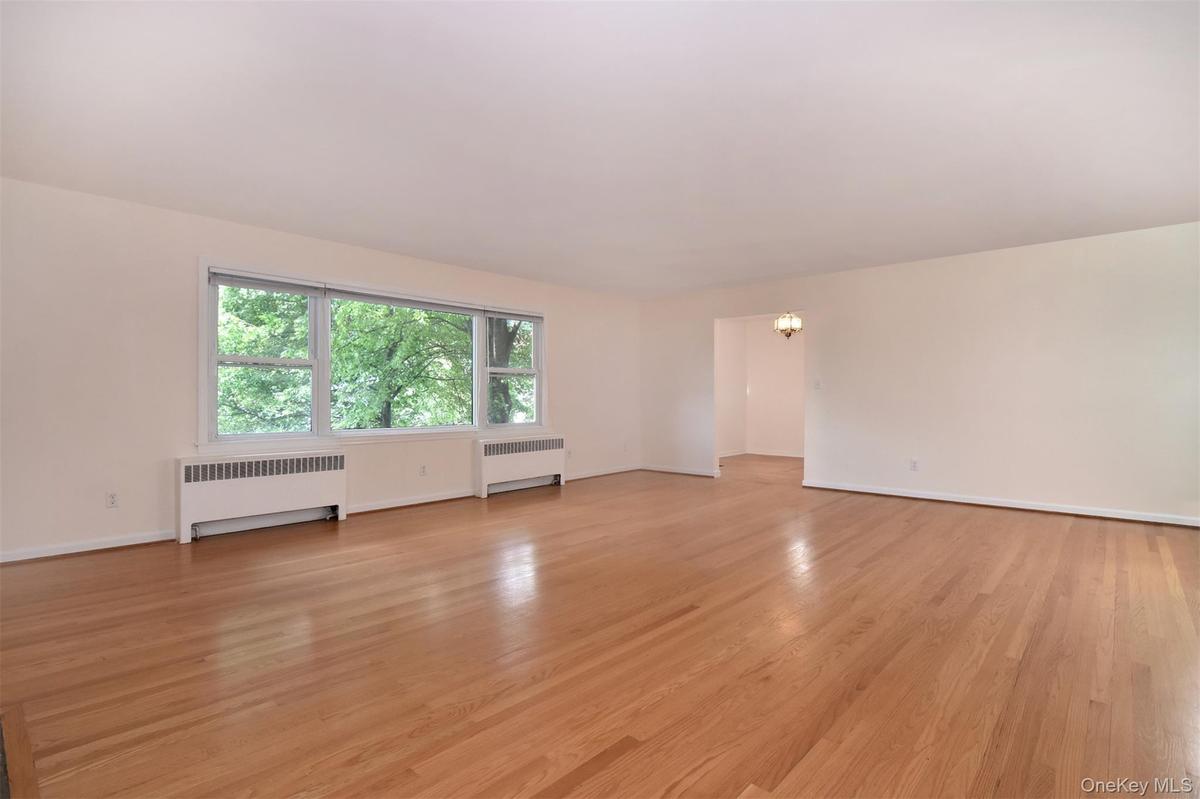 Spacious LR with west-facing picture window.