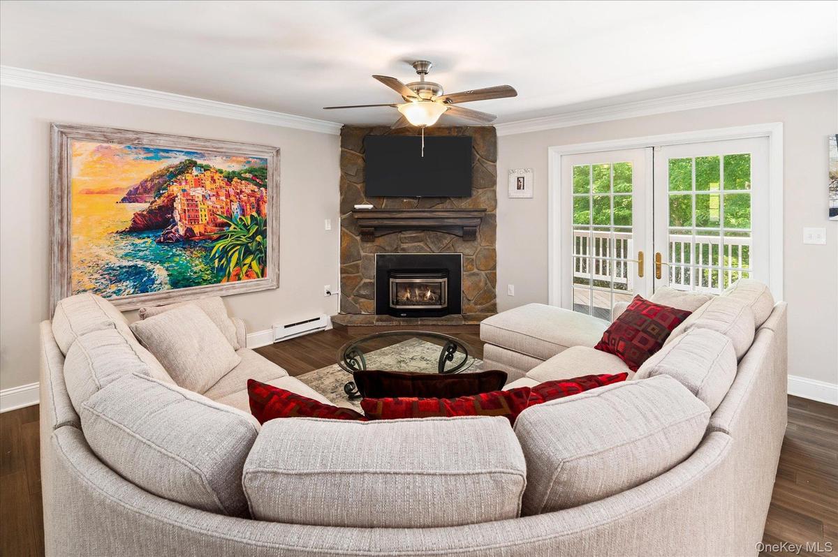 Family Room with Fireplace