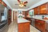 Kitchen-stainless appliances