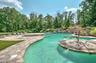 Island in Spa Pool