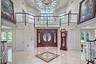 Custom Wood/Leaded Glass Door