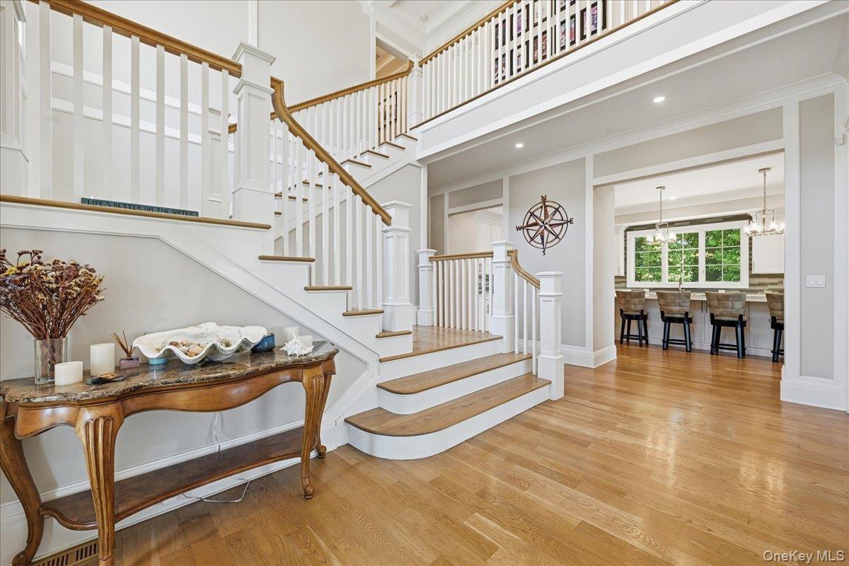 Elegant Entry Foyer And Staircase