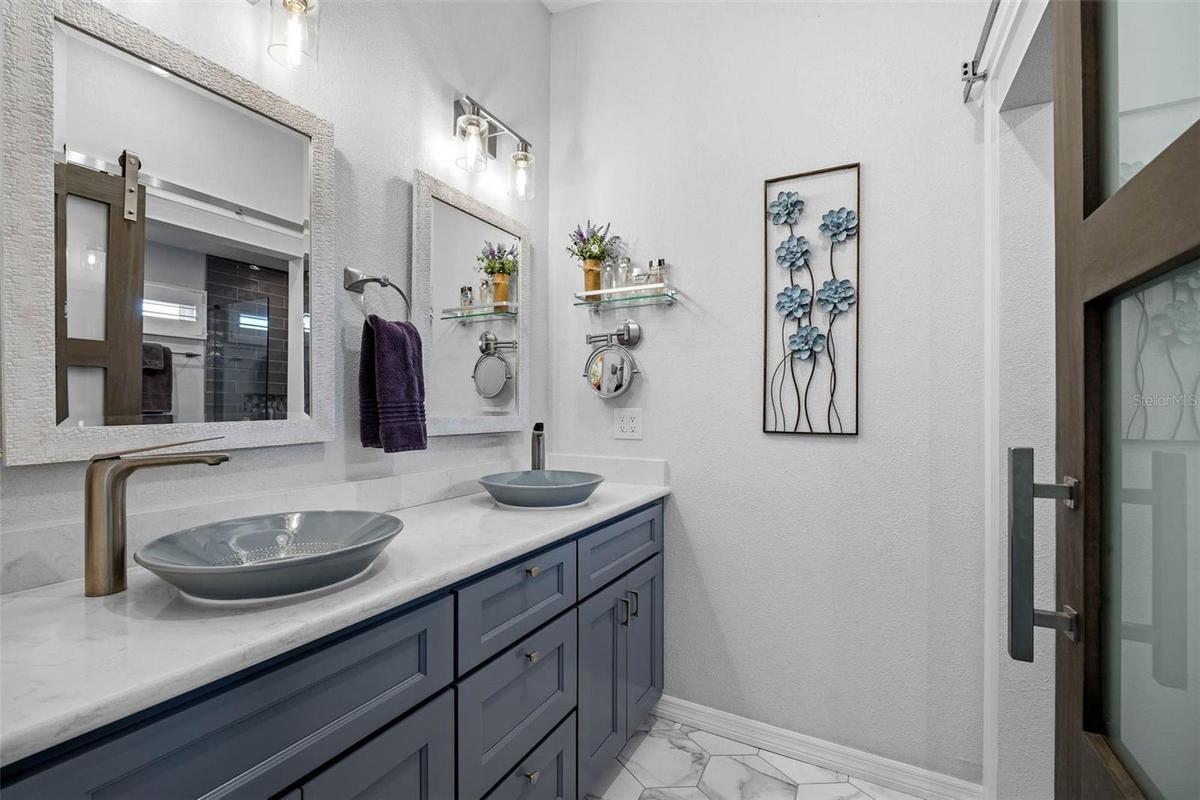 Primary Ensuite bathroom is gorgeous with no detail spared!