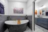 Alternative view of soaker tub in primary bathroom