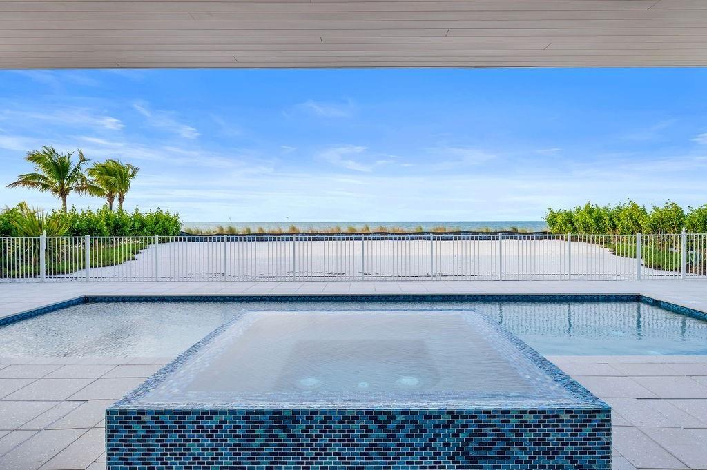 Heated saltwater spa and resort style pool