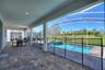 Covered Lani with pool view