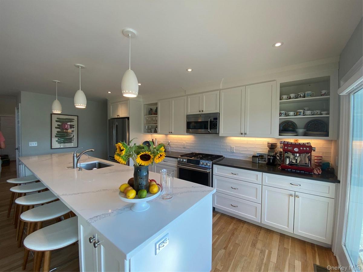 Newly remodeled kitchen with state-of-the-art appliances.