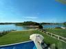 Stunning views of Goose Creek and beyond plus private dock!