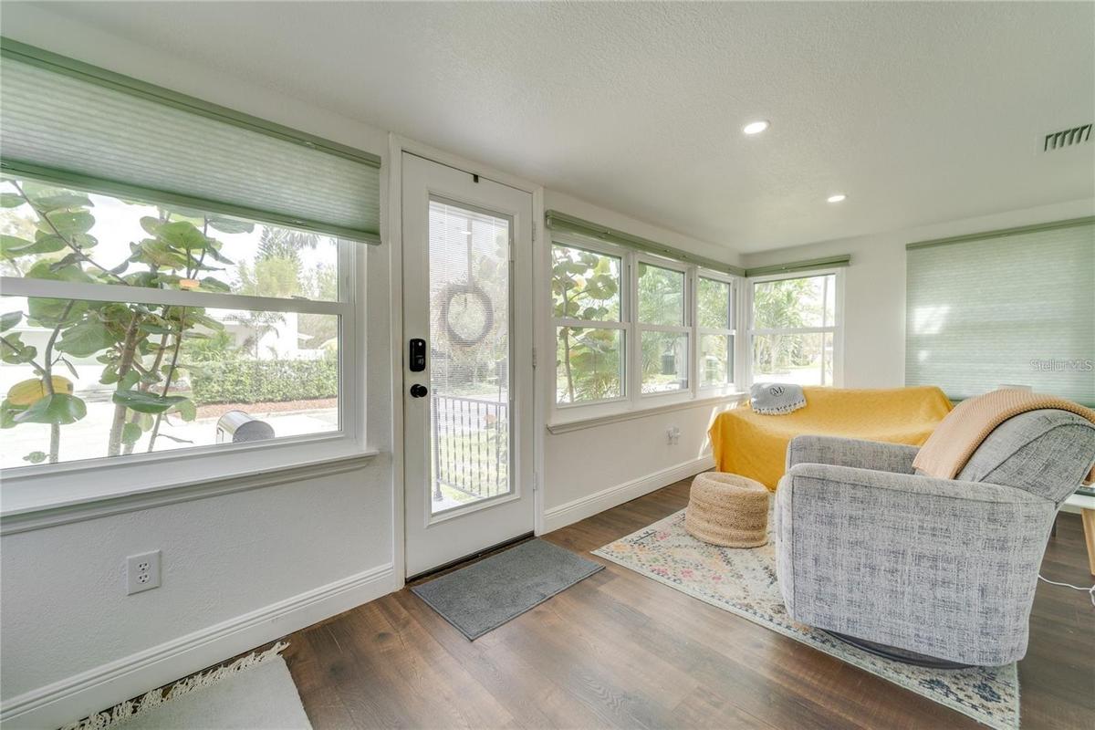 Main house sunroom