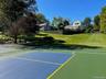 View of tennis court