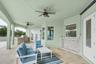Outdoor seating area