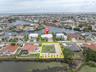 Aerial w/ vacant lot