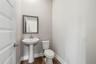 Downstairs half bath