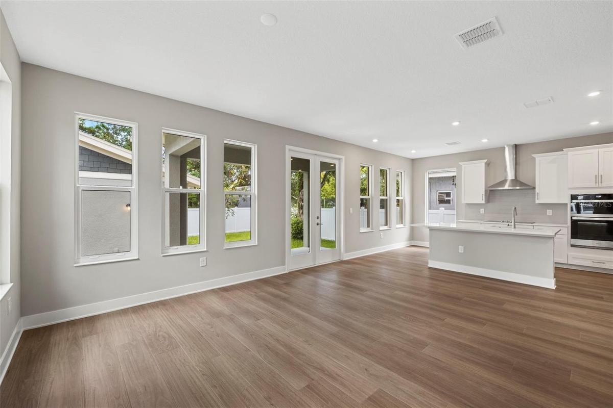 Open concept living
