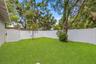 COMPLETE FENCED IN BACKYARD