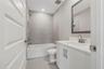 Guest bathroom upstairs